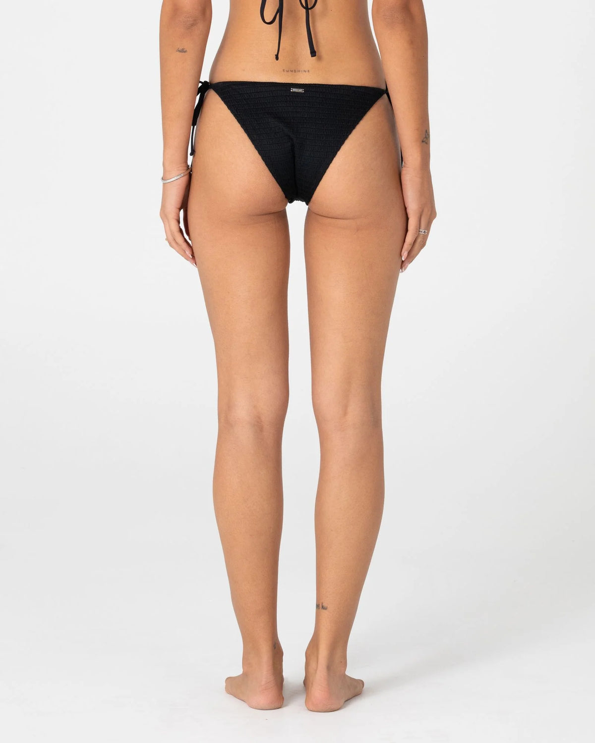 Rusty Cedar Side Tie Midi Bikini Bottom
