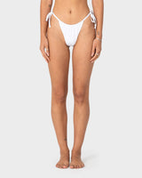 Rusty Cedar Side Tie Cheeky Bikini Bottom