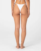 Rusty Cedar Side Tie Cheeky Bikini Bottom