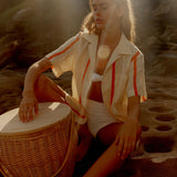 Sunny Life Round Picnic Cooler Basket