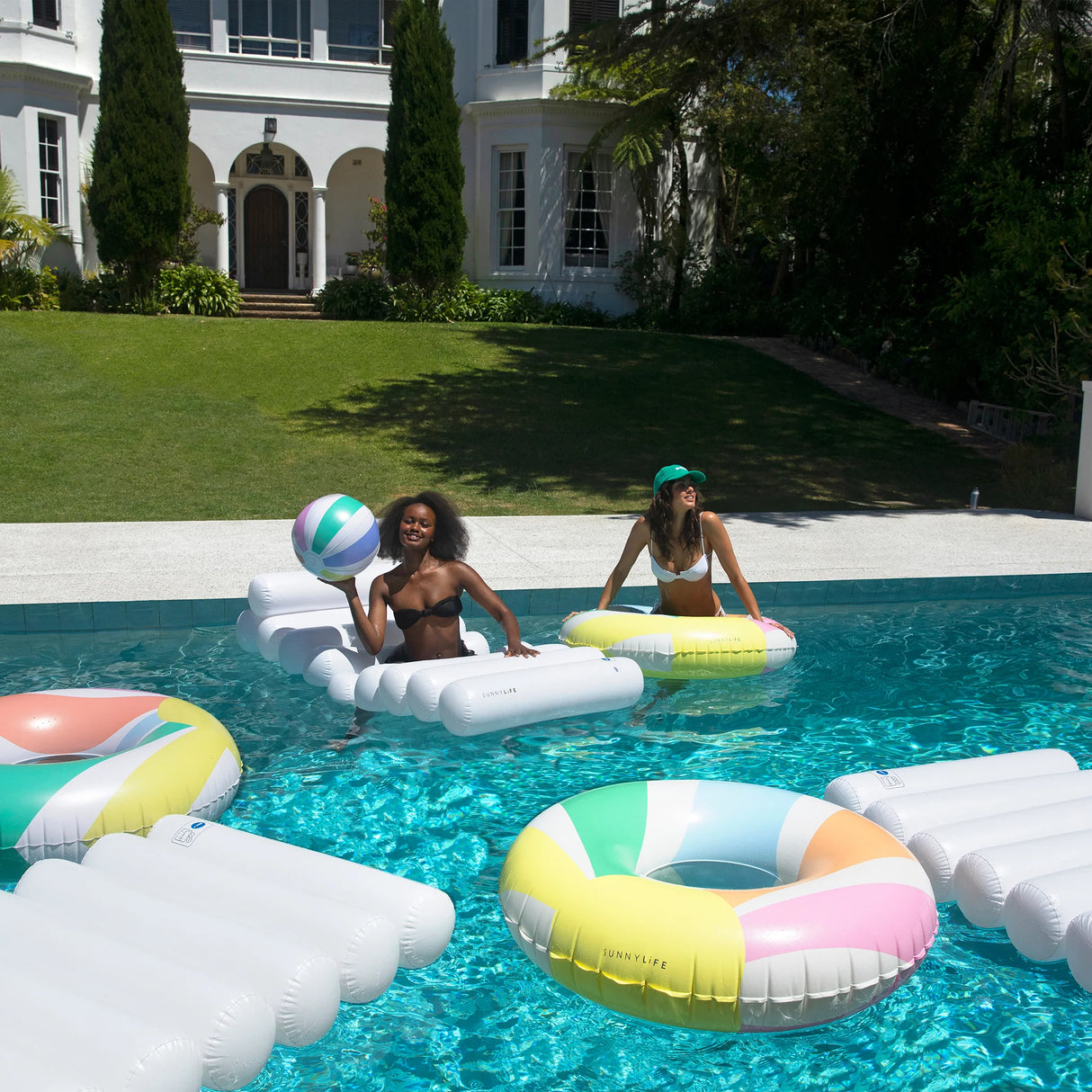 Sunny Life Beach Ball