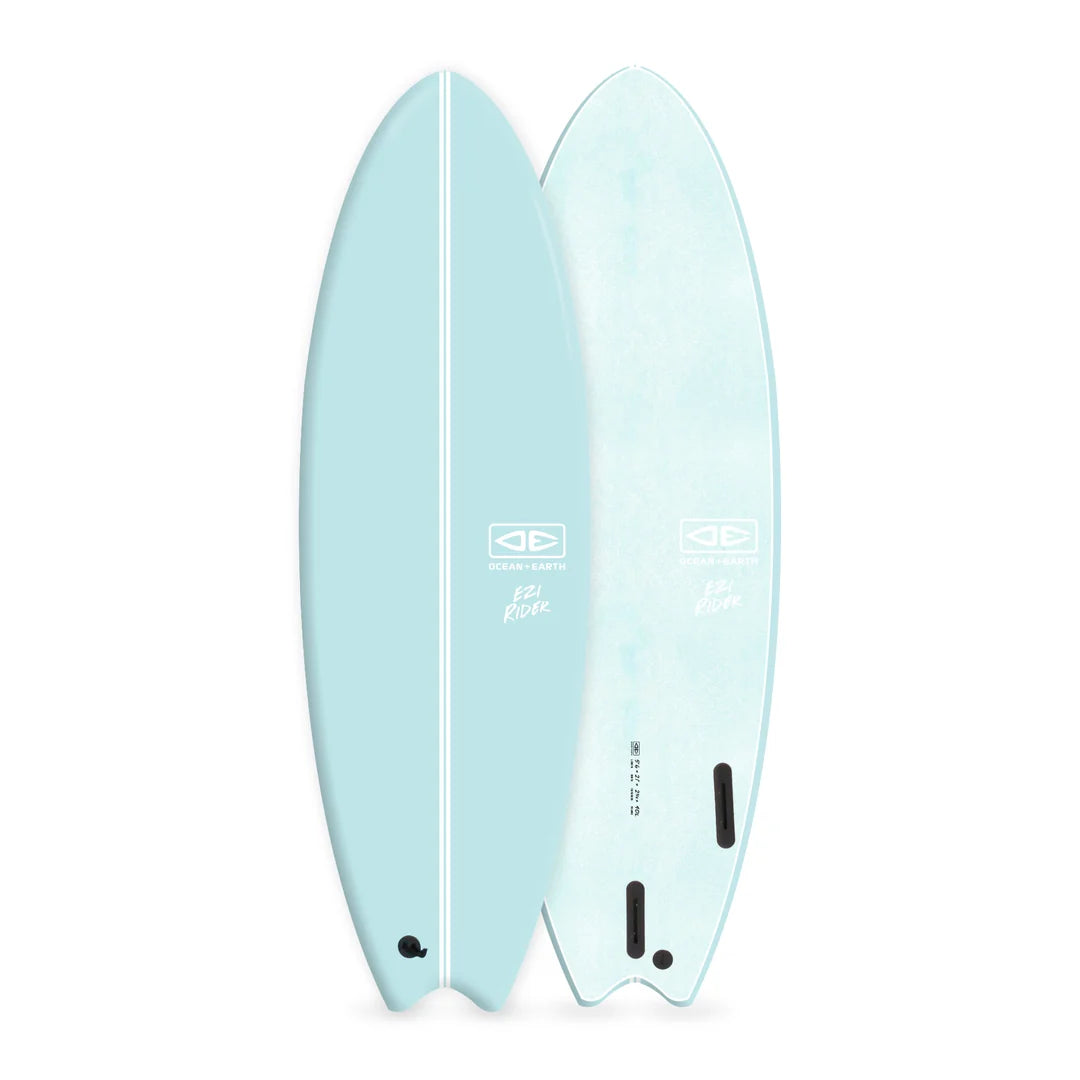 5'6" Ocean & Earth Ezi Rider 2.0 Softboard - Fins Included