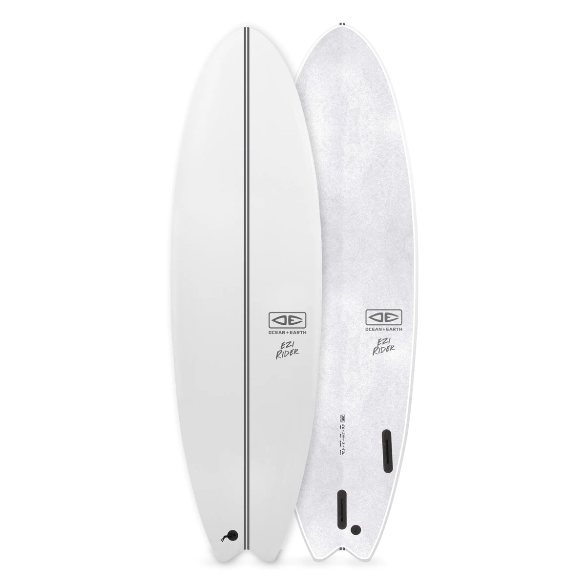 6'6" Ocean & Earth Ezi Rider 2.0 Softboard - Fins Included