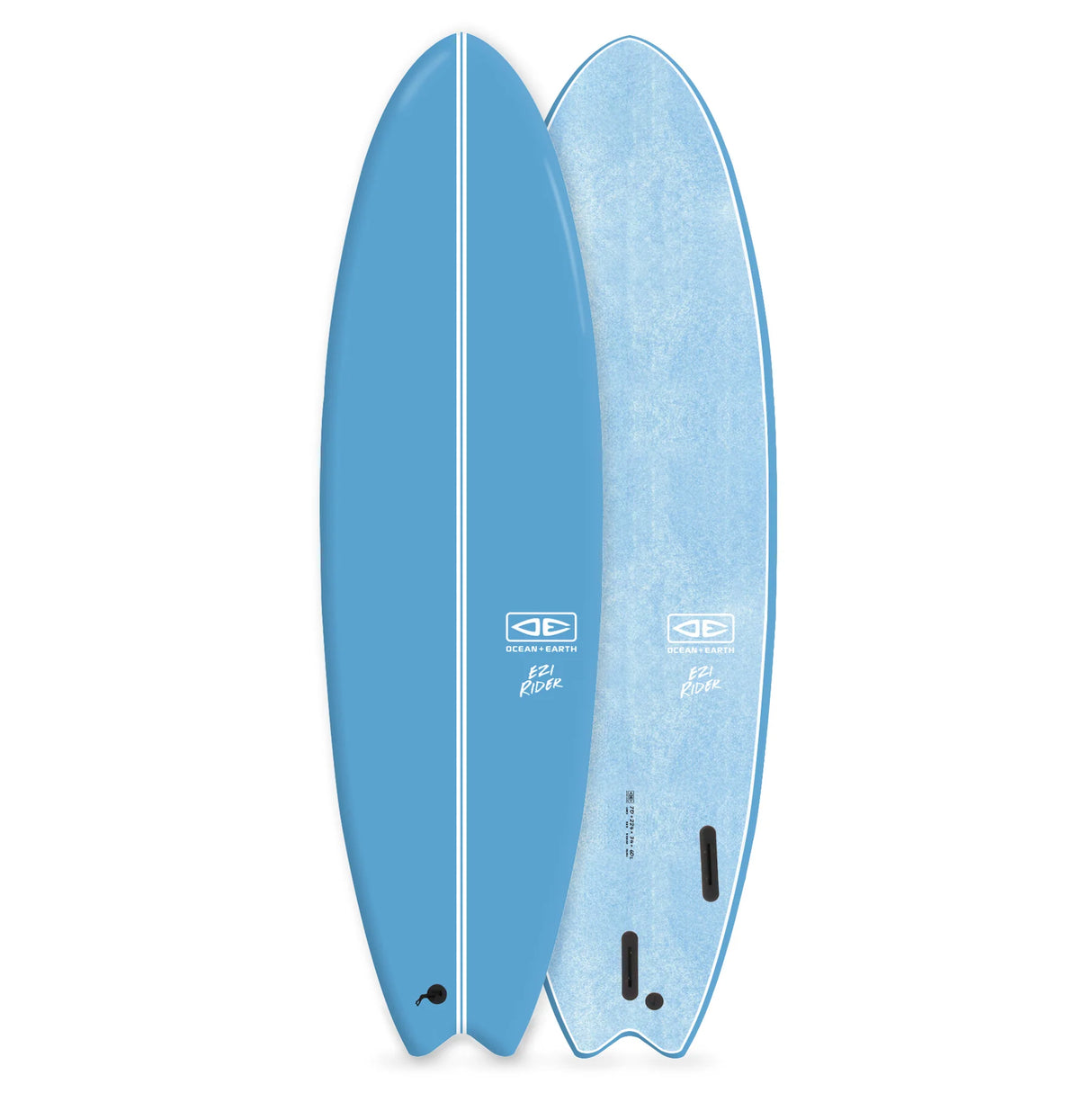 7'0" Ocean & Earth Ezi Rider 2.0 Softboard - Fins Included
