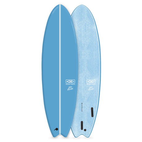 7'0" Ocean & Earth Ezi Rider 2.0 Softboard - Fins Included
