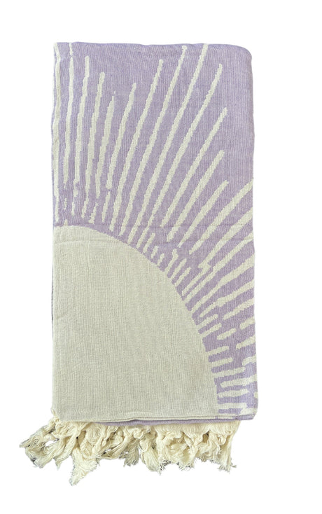 Salty Shadows Sun Turkish Towel