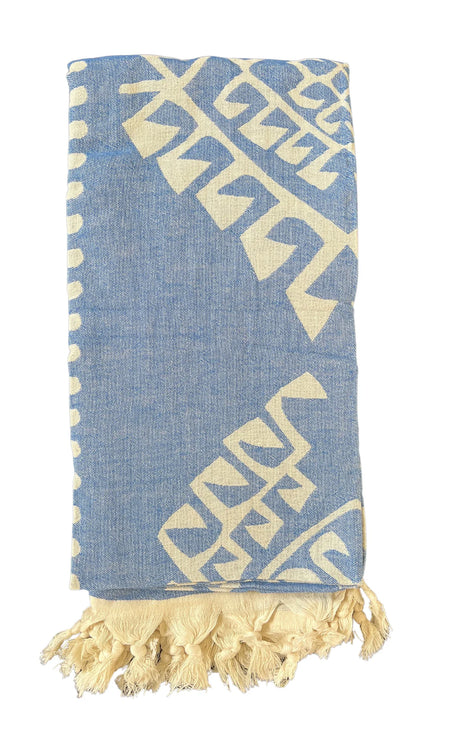 Salty Shadows Aztec Turkish Towel