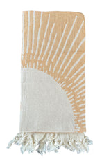 Salty Shadows Sun Turkish Towel
