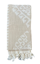 Salty Shadows Aztec Turkish Towel