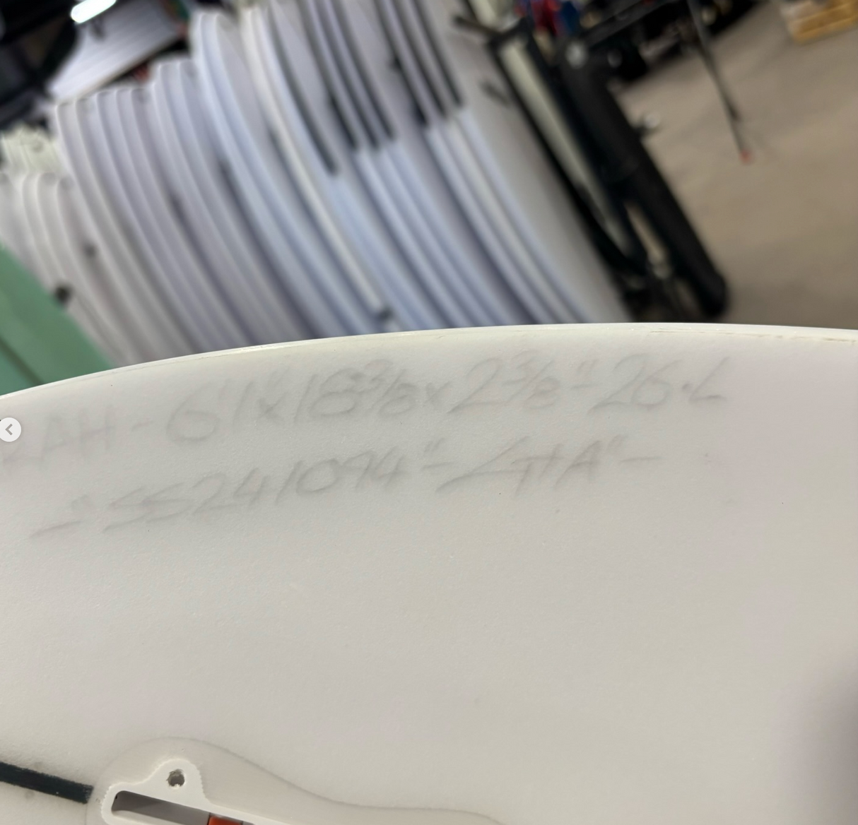 6’1 Smith Shapes V-12  #6636 - Used Surfboard