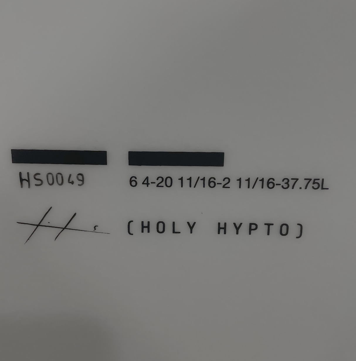 6'4 Haydenshapes Holy Hypto #7832 - Used Surfboard