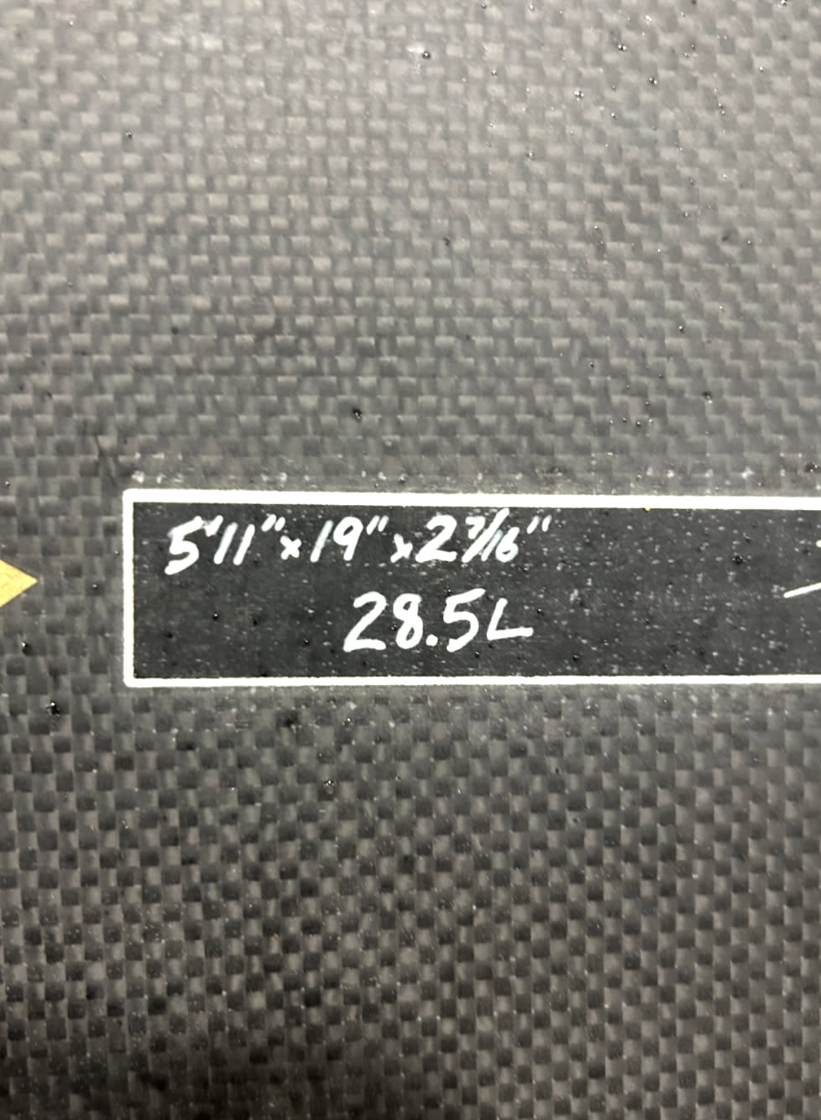 5'11 DHD Utopia DARK ARTS #8062 - Used Surfboard