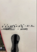 5'5 JS Red Baron EPS #8058 - Used Surfboard
