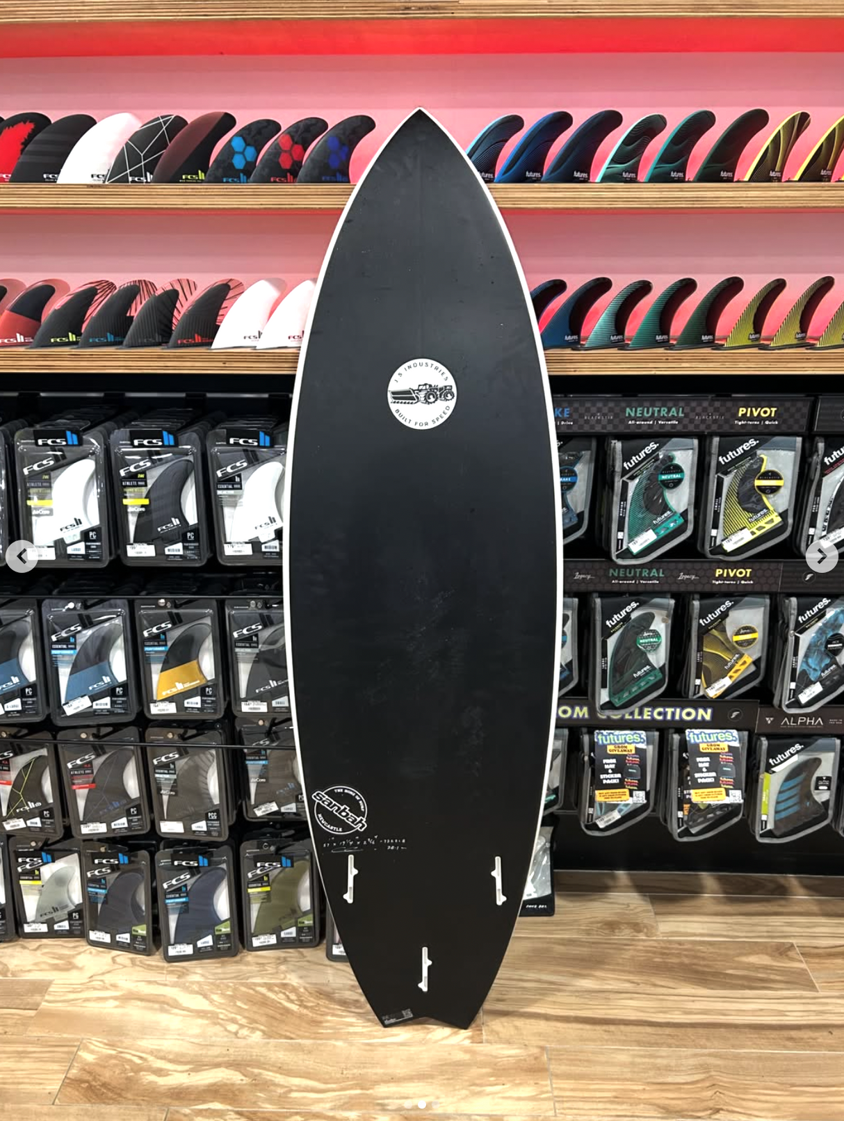5'7 JS Black Baron 2.1 #8059 - Used Surfboard