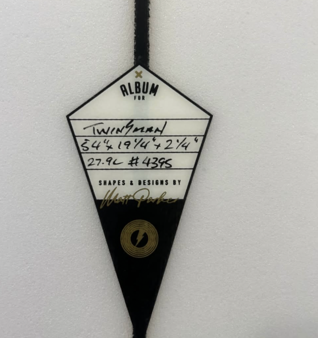 5'4 Album Twinsman #8121 - Used Surfboard