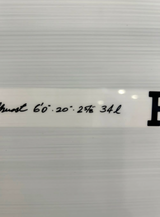 6'0 Tolhurst HIBT 3+3 Thunderbolt #8143 - Used Surfboard