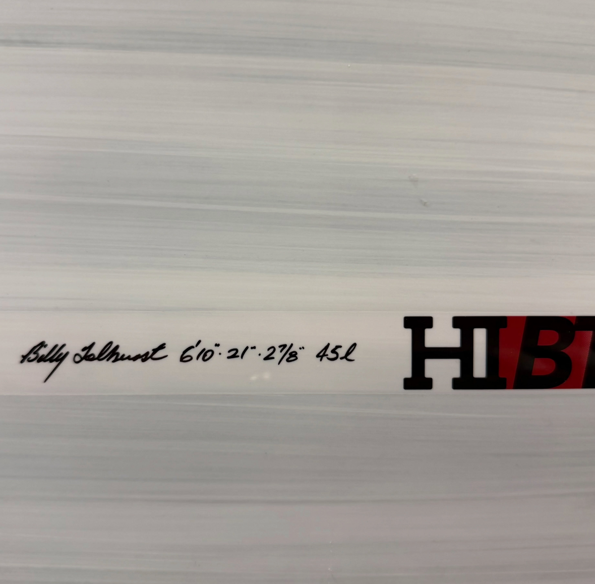 6'10 Tolhurst HI BT 3+3 #8188 - Used Surfboard