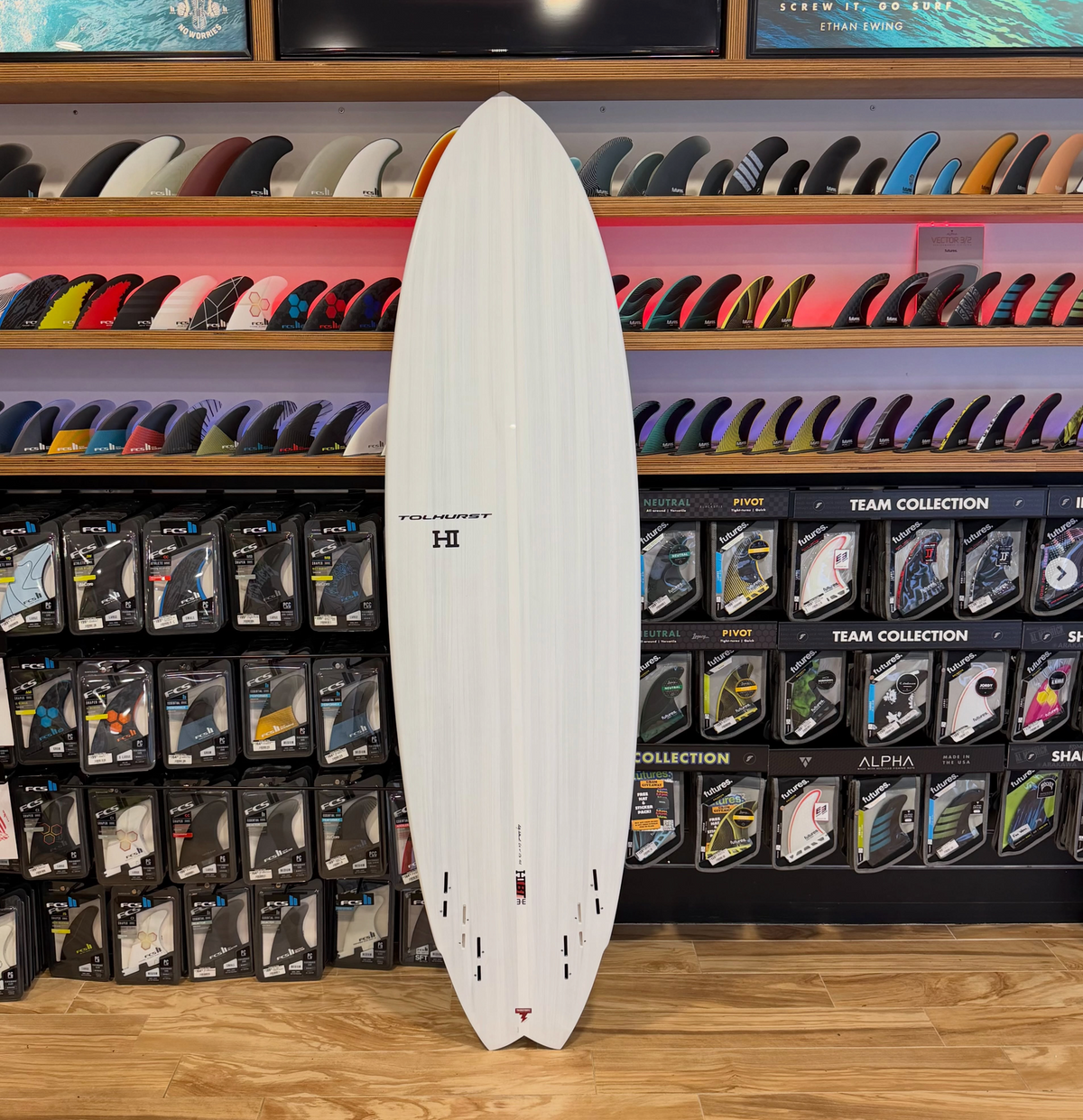 6'10 Tolhurst HI BT 3+3 #8188 - Used Surfboard