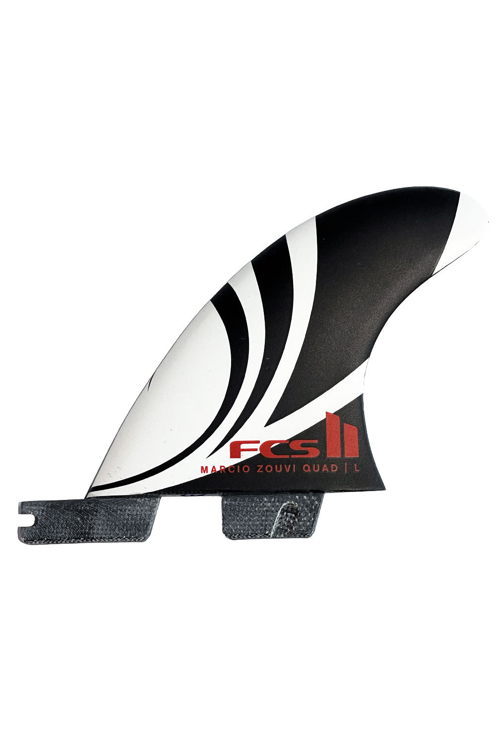 FCS 2 Sharpeye PC Carbon Quad Rear Fin Set