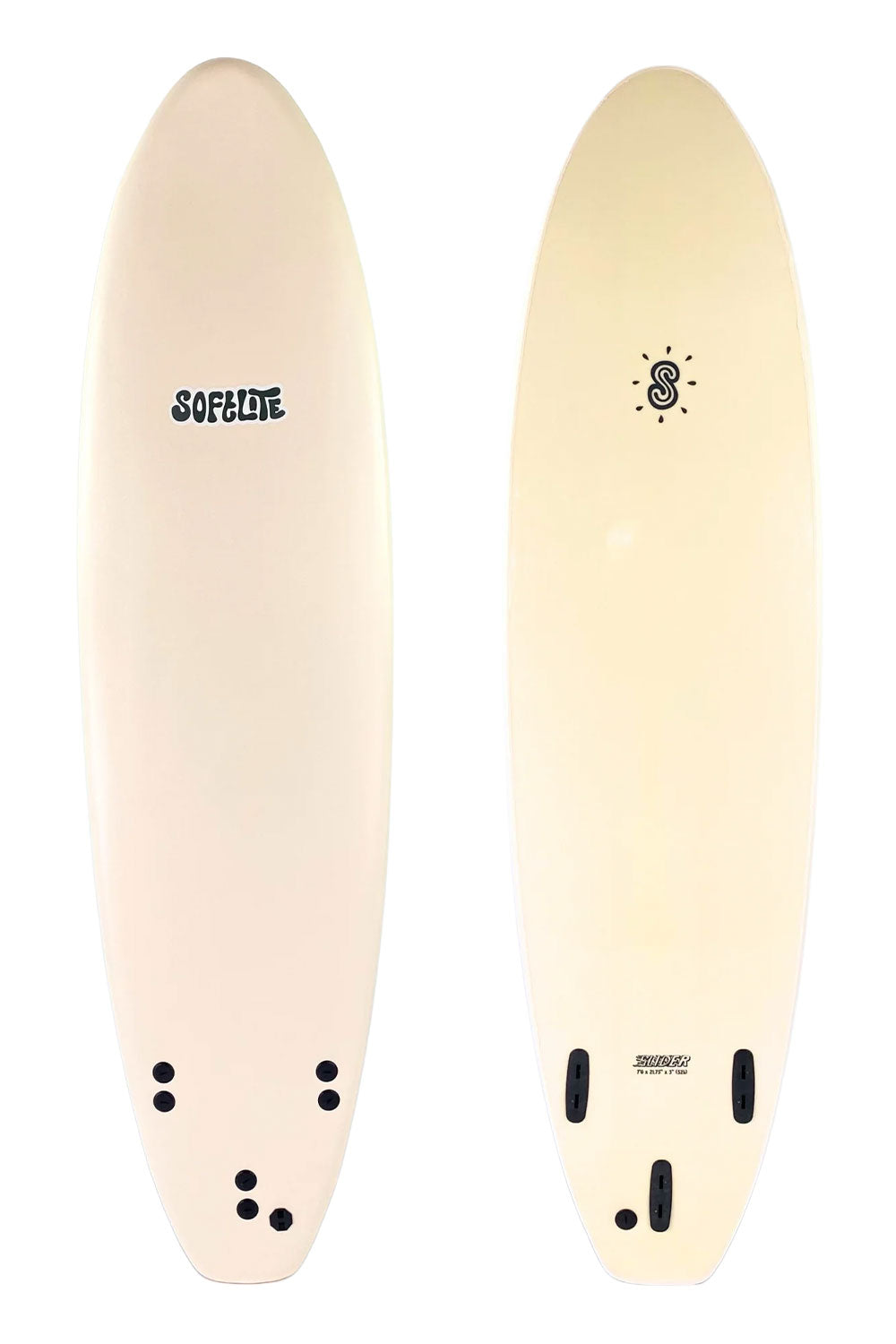 8'0 Softlite Slider Softboard - Fins Included
