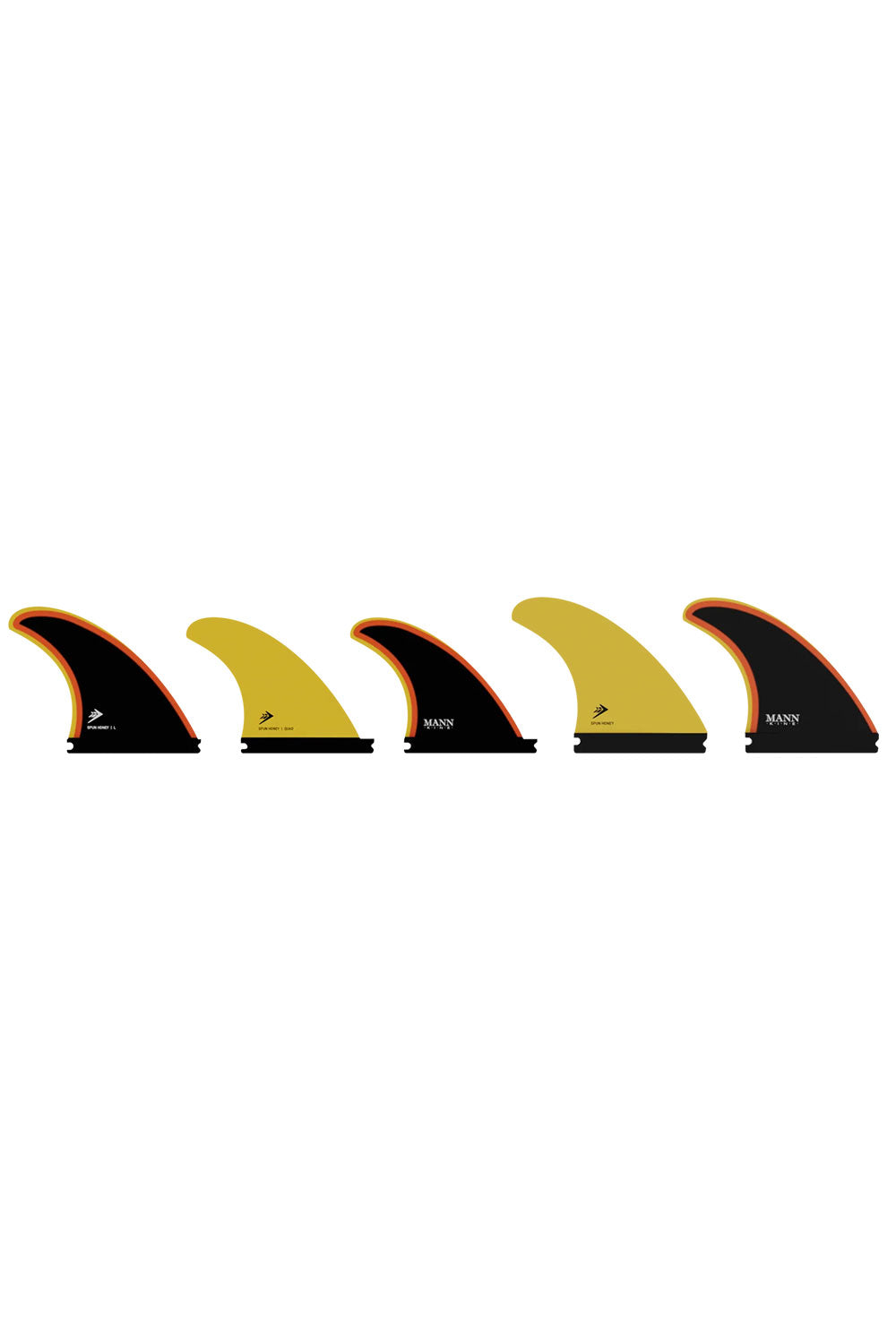 Firewire Spun Honey 5 Fin Set - Single Tab (Futures Compatible)