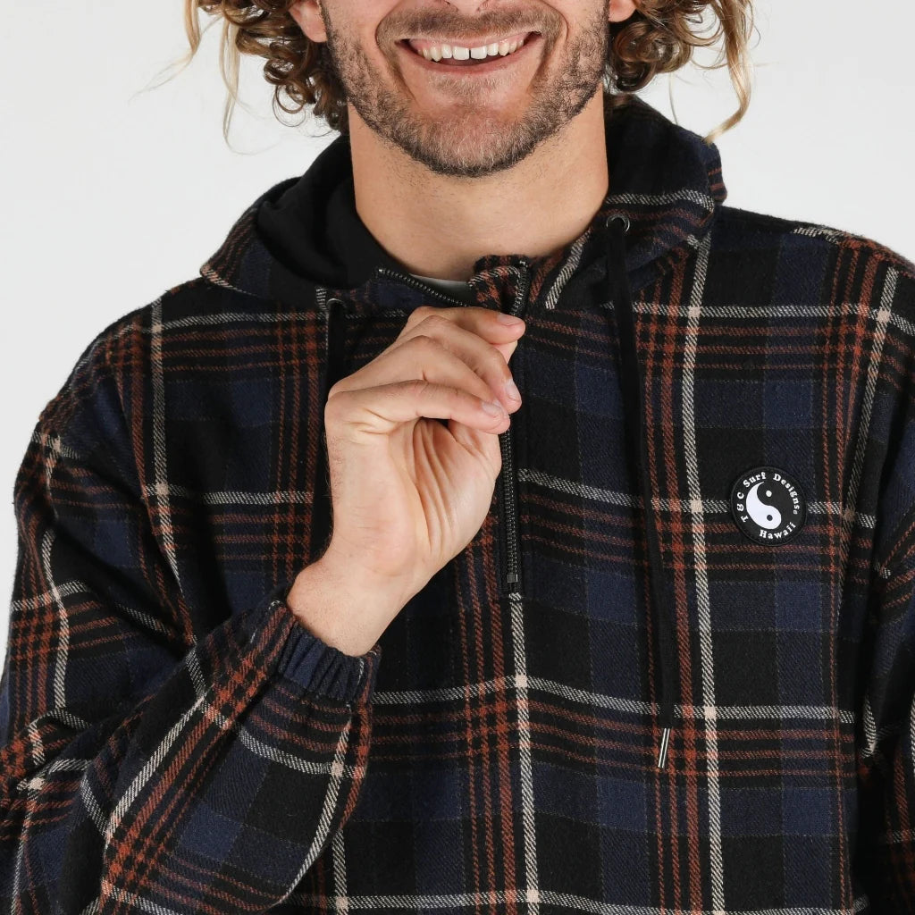 Town And Country Men's Every Day 1/4 Zip Hood