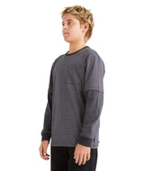 Billabong Boys Absense Stripe L/S T-Shirt