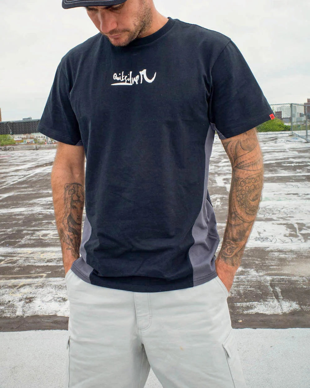 Quiksilver Mens YG Sync Oversized T-Shirt