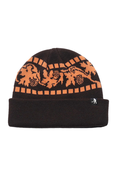 Passport Vine Beanie - Brown/Orange | Sanbah Australia 