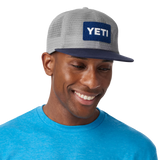 YETI Velcro Badge Flat Brim Mesh Hat