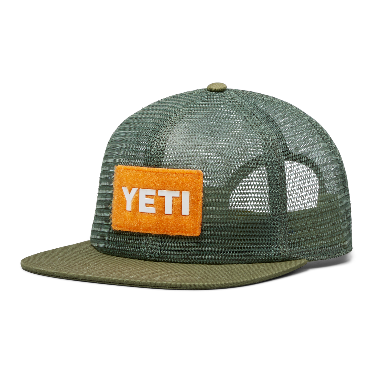 YETI Velcro Badge Flat Brim Mesh Hat