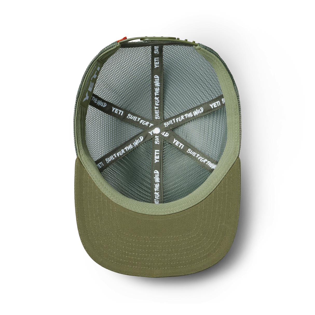 YETI Velcro Badge Flat Brim Mesh Hat