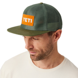 YETI Velcro Badge Flat Brim Mesh Hat