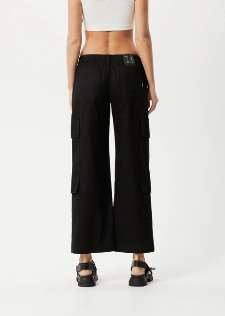 Afends Womens Midnight Cargo Pants