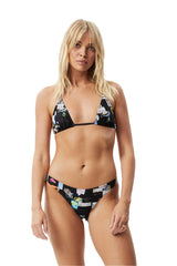 Afends Womens Under Pressure Tie Bikini Top