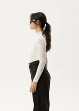 Afends Poet Lace Long Sleeve Top