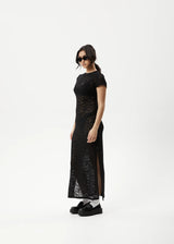 Afends Poet Lace Maxi Dress