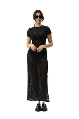 Afends Poet Lace Maxi Dress