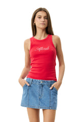 Afends Womens Notice Rib Singlet