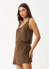 Afends Womens Giselle Cupro Tank