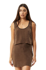 Afends Womens Giselle Cupro Tank