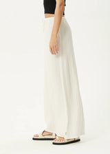 Afends Womens Focus Seersucker Maxi Skirt
