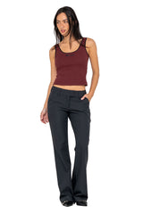 Rusty Finance Mummy Bootcut Suit Pant