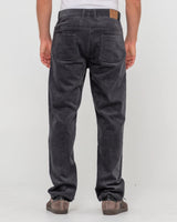 Rusty Mens Rifts Straight Leg Cord Pant