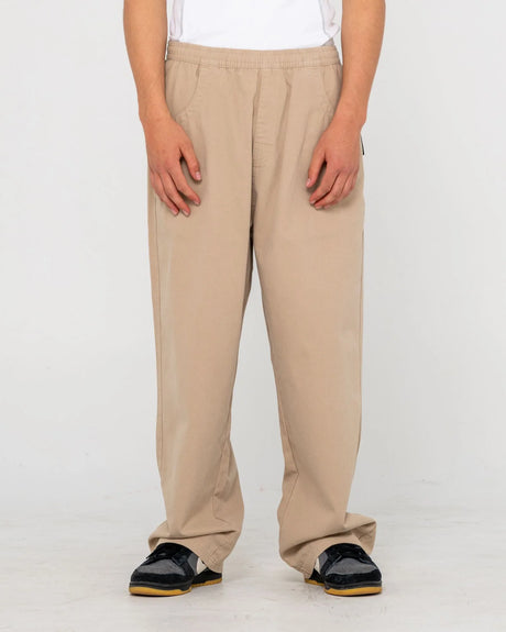 Rusty Mens Flip Daddy Baggy Elastic Pant