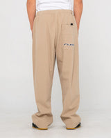 Rusty Mens Flip Daddy Baggy Elastic Pant