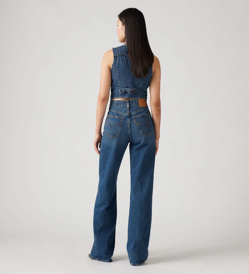 Levi’s Womens Ribcage Wide Leg Jeans
