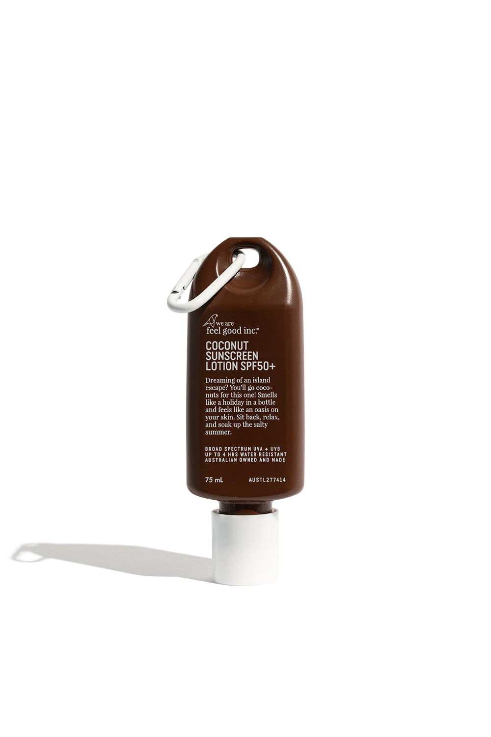 We are feel good inc. Coconut Sunscreen SPF50+