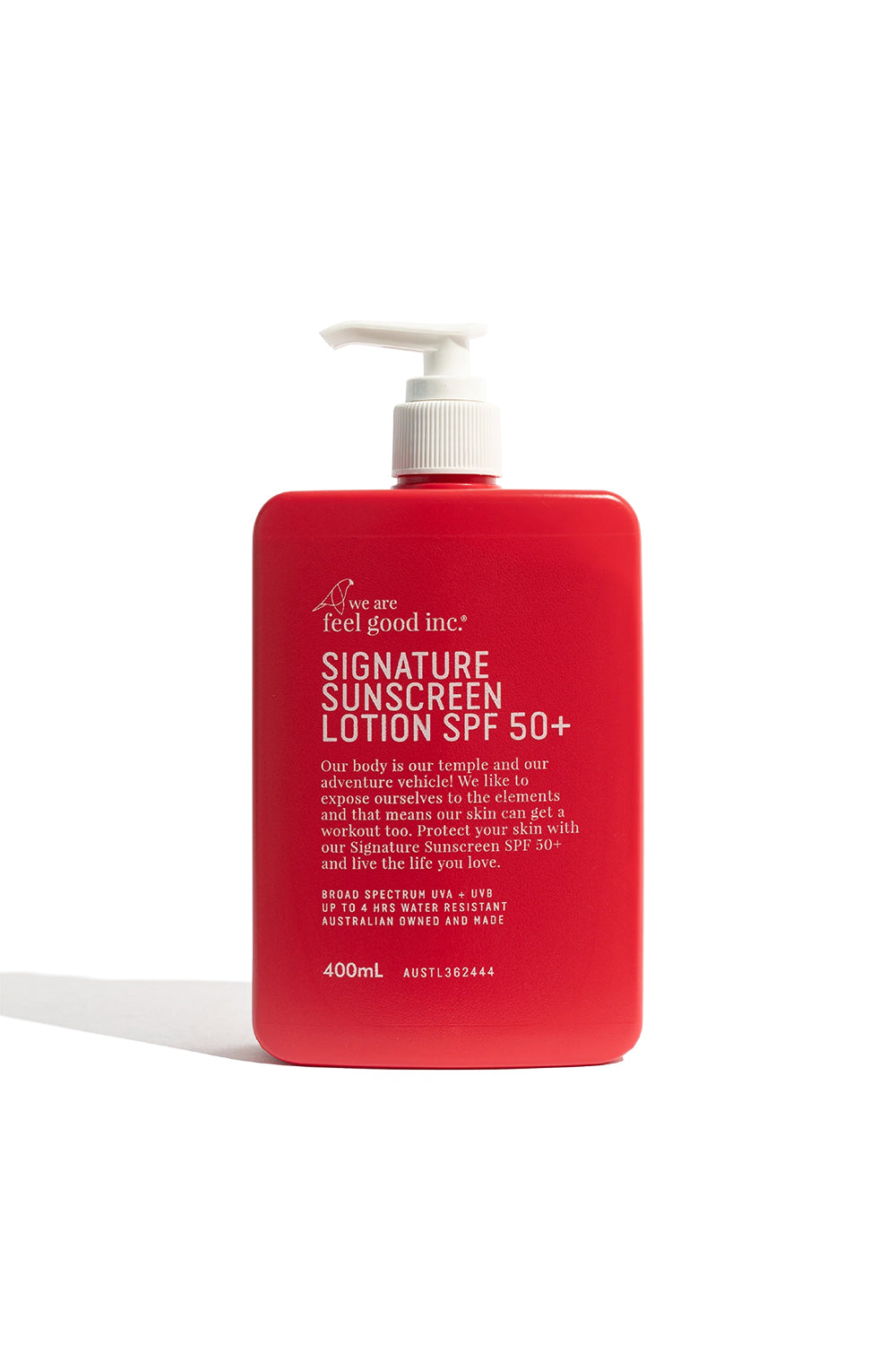We are feel good inc. Signature Sunscreen SPF50+