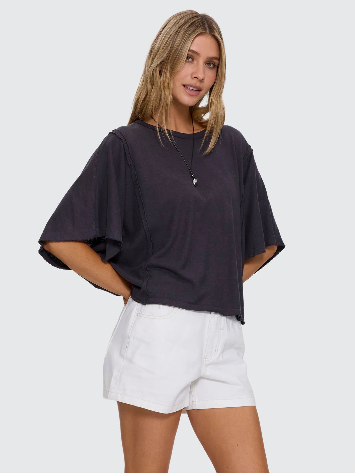 Thrills Hemp Extended Shoulder Tee